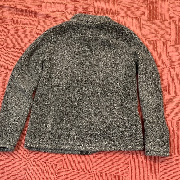 Cloudveil Women's size small Cozy Gray fleece Teddy Jacket - Picture 12 of 15